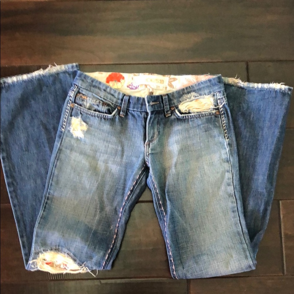 Boutique Joes jeans. Embroidered Limited edition